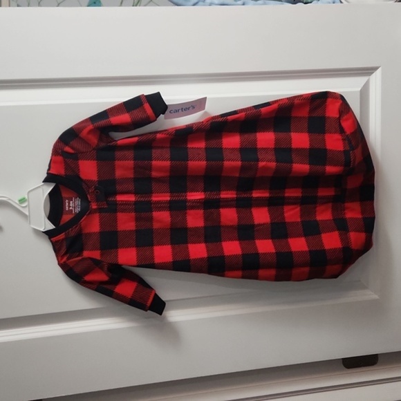 Carter's checkered sleep sack size 3-6 month - Picture 2 of 3